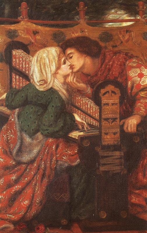 Dante Gabriel Rossetti King Rene's Honeymoon France oil painting art